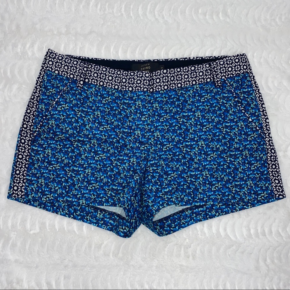 J. Crew Chino Short in Flowerpatch Size 6